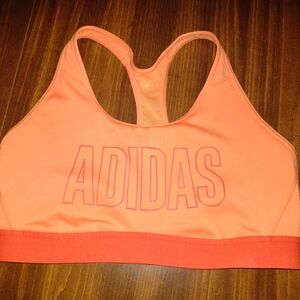 Adidas Women's Orange Sports Bra
